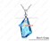 Final Fantasy Cosplay Elements Blue Crystal Pendant Necklace