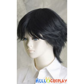 Black Cosplay Short Layer Wig