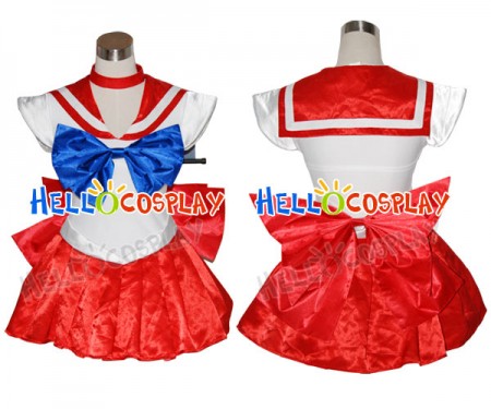 Sailor Moon Raye Hino Mars Cosplay Costume