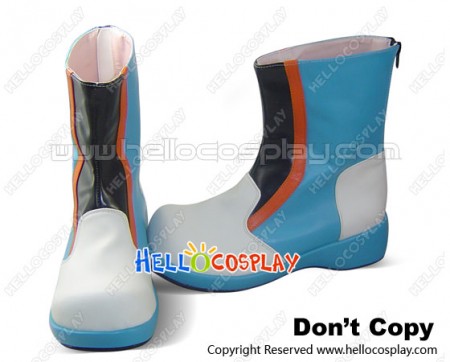 Vocaloid 2 Cosplay Shoes Kaito Short Boots