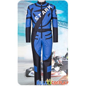 Iron Man Tony Stark Cosplay Costume Jumpsuit