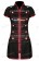 Black Red My Chemical Romance Emo Military Parade Dress