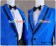 PSY Gangnam Style Cosplay Costume Blue Blazer Suit