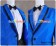 PSY Gangnam Style Cosplay Costume Blue Blazer Suit