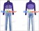Mobile Suit Gundam 00 Tieria Erde Cosplay Costume