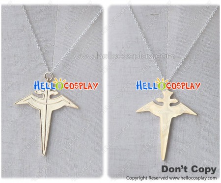 The Hakkenden Cosplay Accessories Cross Pendant Gold
