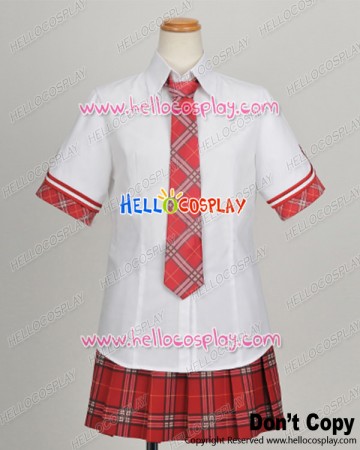 Daitoshokan No Hitsujikai Cosplay Tsugumi Shirasaki Summer Uniform Costume