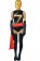 Captain Marvel Ms. Marvel Carol Danvers Cosplay Costume