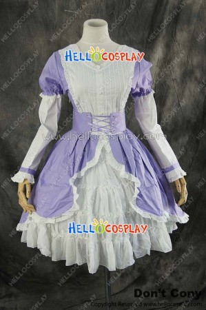 Lolita Gothic Dress Cosplay Costume Elegantly