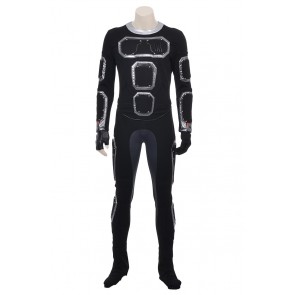 Fantastic Four 2015 Film Human Torch Jonathan Storm Cosplay Costume Jumpsuit