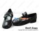 Matt Brown Double Straps Low Chunky Sweet Lolita Shoes