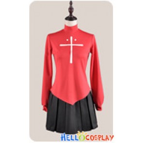 Fate Stay Night Cosplay Rin Tohsaka Uniform Costume