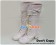 Matt White Heart Ruffle Chunky Princess Lolita Long Boots