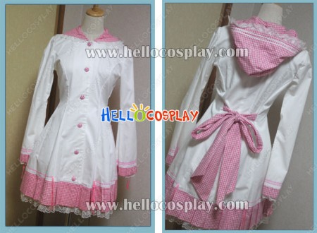 Lolita Cosplay Costume Pink Dress