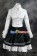 Vocaloid 2 Cosplay DIVA F Miku Black Uniform Costume