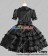 Gothic Lolita Punk Classic Black Francaise Dress