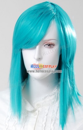 Cosplay Neon Blue Short Wig