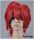 Wine Red Short Cosplay Layered Wig