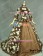 Renaissance Victorian Ball Gown Reenactment Stage Floral Lolita Dress Costume