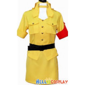Hellsing Cosplay Seras Victoria Yellow Costume