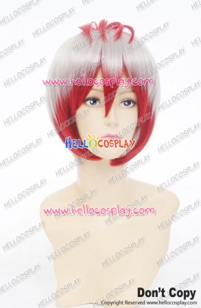 Hōzuki No Reitetsu Cosplay Snapdragon Wig Short Personate Wig White Red