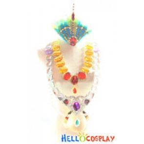 Magi Cosplay Sinbad Accessories Necklace Headdress Earring Ring