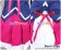 K Anime Cosplay Kukuri Yukizome Ashinaka High School Uniform