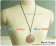 Mondaiji Cosplay Kasukabe You Accessories Wood Carving Necklace