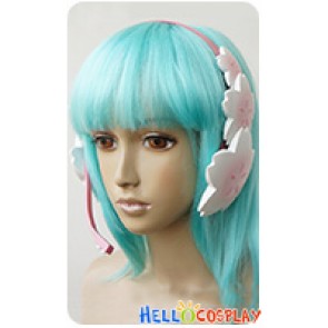 Vocaloid 2 Cosplay Sakura Miku Cherry Blossoms Headphone Headset Ordinary Ver