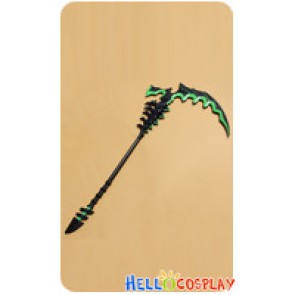 Black Rock Shooter Cosplay Green Black Rock Staff Stick Wand