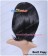 Black Curly Cosplay Wig Clip On Ponytail