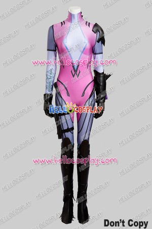 Overwatch Cosplay Widowmaker Costume Jumpsuit