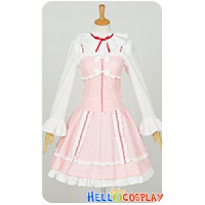 Oreimo My Little Sister Can't Be This Cute Cosplay Ruri Gokō Black Cat Kuroneko Pink Dress Costume