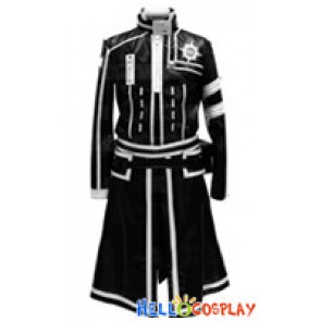 D Gray Man Cosplay Allen Walker Black White Uniform Costume