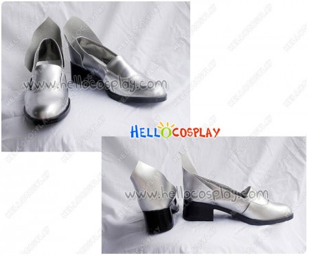 Monster Hunter Cosplay Shoes Silver