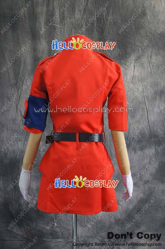 Anime Cells at Work! Erythrocite Red Blood Cell Cosplay Costume Outfit  Uniform