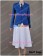 Axis Powers Hetalia Cosplay Nyotalia France Female Dress Costume