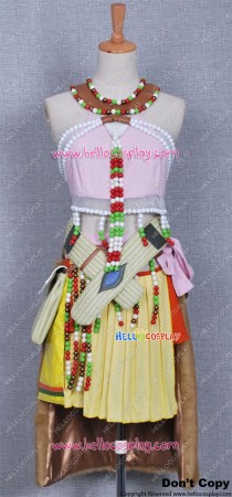 Final Fantasy XIII Cosplay Oerba Dia Vanille Costume