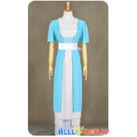 Titanic Rose DeWitt Bukater Cosplay Costume Blue Swim Gown Dress
