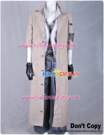 Final Fantasy XIII 13 Snow Villiers Cosplay Costume