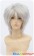 Gin Tama Gintoki Sakata Cosplay Wig 30CM Silvery White Hunter x Hunter Killua Universal Layered Short