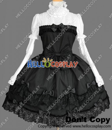 Gothic Punk Lolita Princess Sleeves Dress