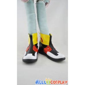 Pokemon Cosplay Shoes Gold Shoes