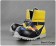 Kingdom Hearts 2 Cosplay Shoes Sora Black Yellow Shoes