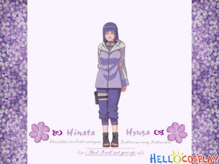 Naruto Hinata Hyuga Cosplay Costume