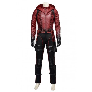 Green Arrow Season 3 Red Arrow Roy Harper Cosplay Costume New Version