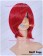 Red Cosplay Wig Clip On Ponytail