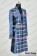 Doctor Series 6th Sixth Dr Colin Baker Cosplay Costume Trench Coat Blue Version