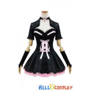 Angel Feather Cosplay Sexy Cat Vest Dress Costume