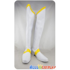 Code Geass GAIDEN Akito The Exiled Shoes Cosplay Shin Boots